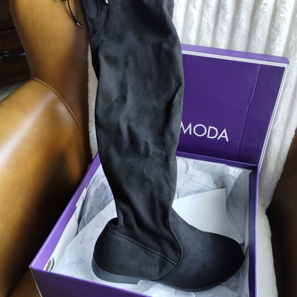 Top Moda Knee High Boots - Picture 2 of 5